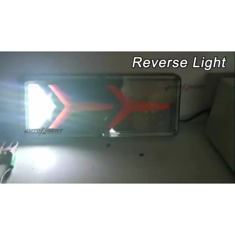 XUKEY Pair 76LED Truck Tail Brake LED Sequential Flowing LED