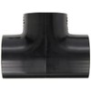 Spears 401-B Series PVC Pipe Fitting, Tee, Schedule 40, Black,