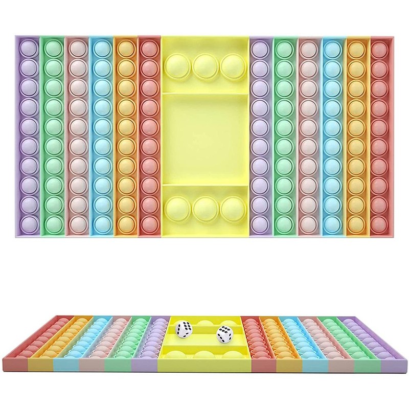 Push Bubble Sensory Toy 126 Bubbles Autism Special Needs Stress