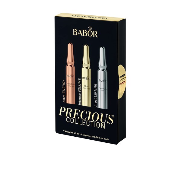 BABOR Precious Collection 7 Day Ampoule Treatment Anti-Ageing Serum Against Wrinkles Lifting with Instant Effect Firming and Plumping 7 x 2 ml