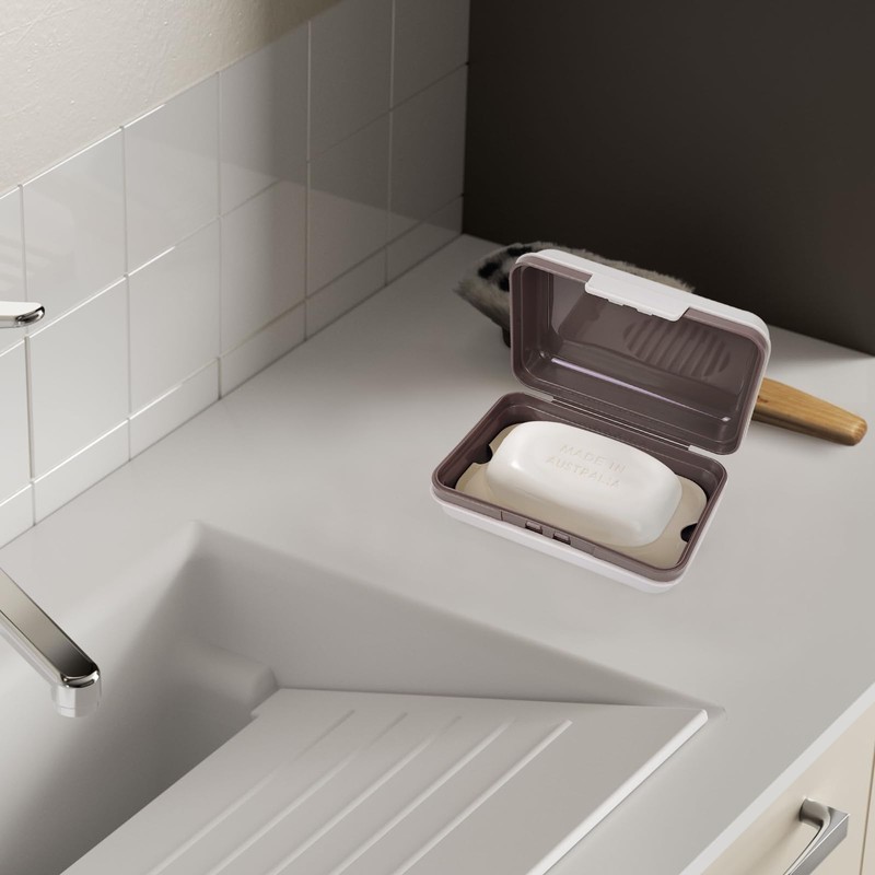 Leakproof Travel Soap Container with Lid Travel Essentials Soap Case