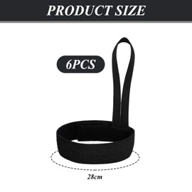 6 Pieces Ski Glove Elastic Wrist Straps, Anti-Slip Anti-Lost Glove Straps, Adjustable Ski Glove Straps, Ski Sports Equipment, Glove Accessories