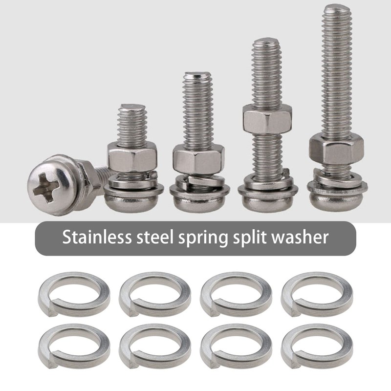 The Lord of the Tools 60PCS M10 Spring Washers Stainless