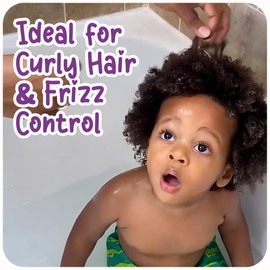 Ricitos de Oro Curls & Waves Shampoo: Defines & Highlights Natural Curls, Moisturizes & Smoothes, Frizz Control, Deep Cleanses Scalp, Baby Shampoo, Ideal for Kids & Toddlers, 16.9 oz, 2-Pack