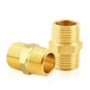 TAILONZ PNEUMATIC 1/2" BSP Male Pipe Hex Nipple, Brass Pipe