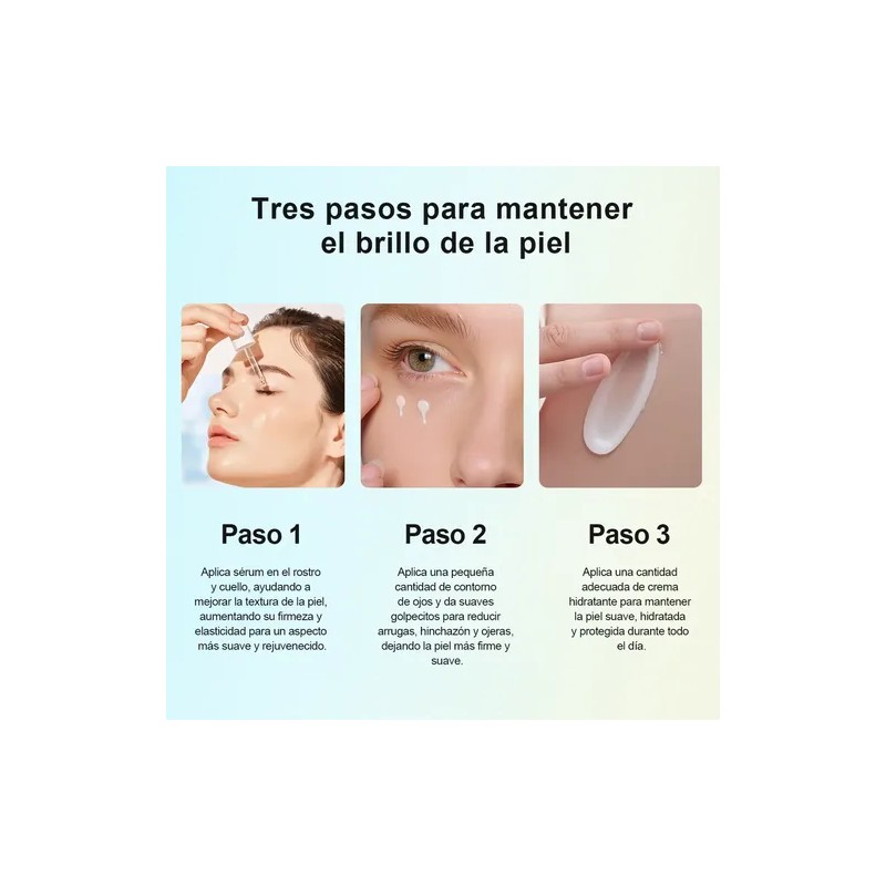 Kit Weud Fórmula Juvenil Sérum + Crema + Contorno,piel Joven
