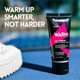 Atika Power WARM UP Crema Corporal Termogenica Ejercicio Efectivo y Seguro Potente Balsamo Energizante con Cafeina Termogenico Mejora el Rendimiento Cada Entrenamiento.