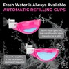Lil'Clucker - Pink Large Automatic Chicken Waterer Cups Suitable for