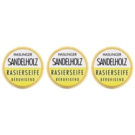 Haslinger shaving soap 3x 60 g (180 g)