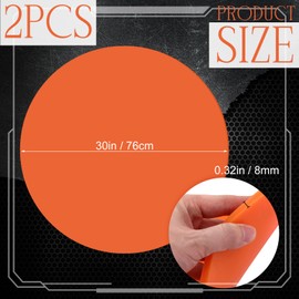 Briwooody 30 Inch Drain Cover Outdoor Storm Drain Seal Protection, Round