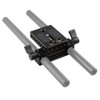 CAMVATE Camera Baseplate with 15mm Railblock fr DSLR Rig 15mm