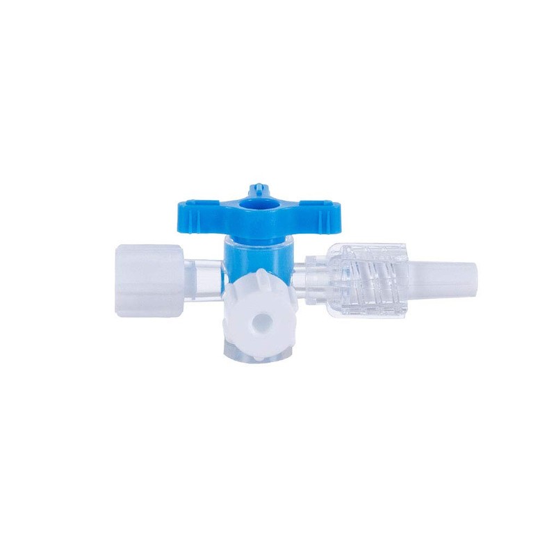 ToToT 5pcs Disposable Medical Three Way Valve 3-Way Stopcocks with