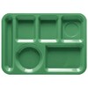 G.E.T. 6 Compartment School Cafeteria Tray, Left Handed, 10" x