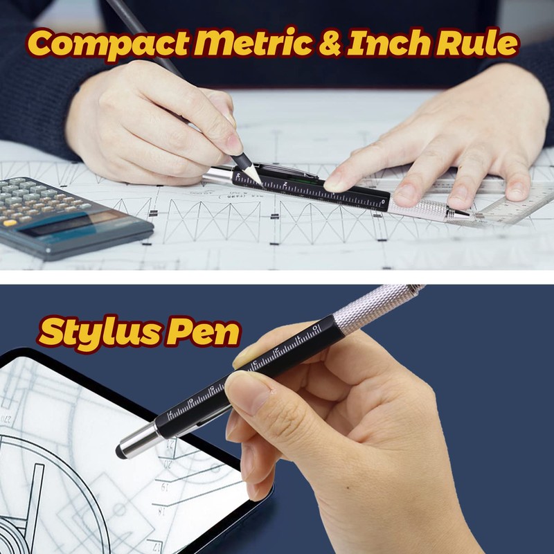 UMEINAC Multitool Pen, 7 in 1 Multitool Tech Tool Pen