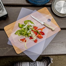 ASR Outdoor FCB-2110 Thin Flexible Kitchen Cutting Board Chopping Mat (20 Pack)