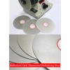 Diamond Flat Lap Disc Set 10 PCS, ENLAYER 4Inch Diamond