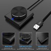 USB Volume Control Knob for PC, Mute or Pause Key,
