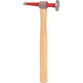 KS Tools 140.2137 Panel beaters pick hammer straight head, round/pointed, 325mm