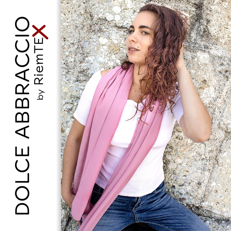 Dolce Abbraccio Women's Scarf Stola Scarf Chiffon Scarf for Spring