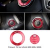 Cunyuer Engine Push Start Stop Button Cover Compatible with Q50