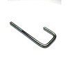 Square Bend Hook Bolt M10 40mm Width x 200mm Length,