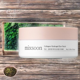 Mixsoon Wrinkle Improvement Eye Care Collagen Hydrogel Eye Patches, 3 Pieces, 60 Pieces / 믹순 눈가 주름 개선 아이케어 콜라겐 하이드로겔 아이패치 3개 60개입