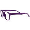 Opulize Pop Pack of 2 Black Purple Spacers Short Vised