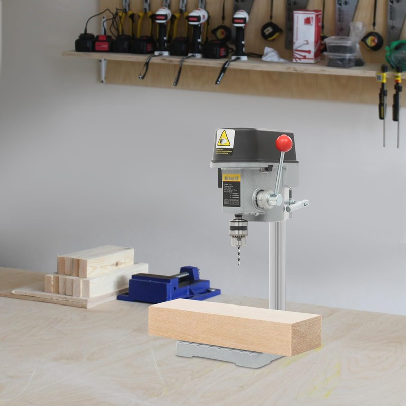 Mini Drill Press Precision Benchtop Drilling Machine, DIY Mini Drill