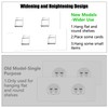 6 Pack Shower Caddy Adhesive Hooks Replacement Adhesive Hooks Sticker