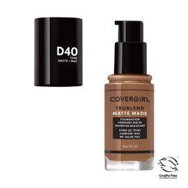 COVERGIRL TruBlend Matte Made Liquid Foundation, Deep Bronze , 1 Fl Oz (Pack of 1)