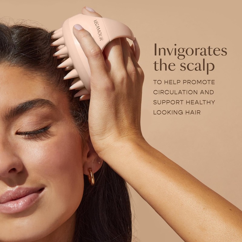 VEGAMOUR GRO Revitalizing Scalp Massager - for All Hair Types