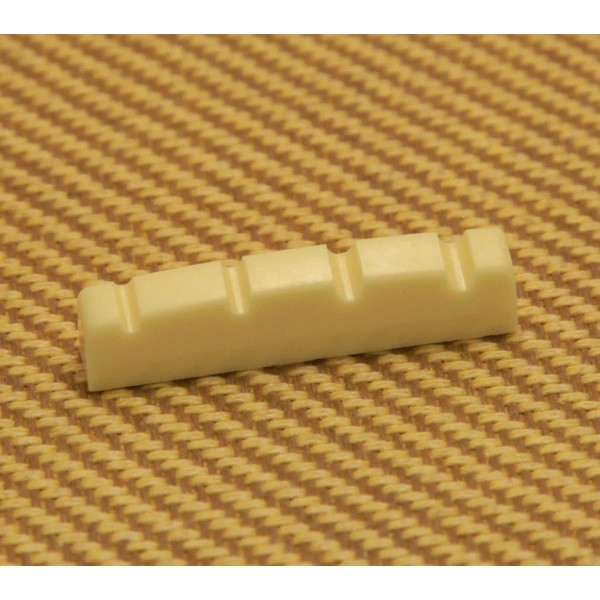 Aftermarket BN-8864-025 4-String Slotted Plastic Bass Guitar Nut 42mm