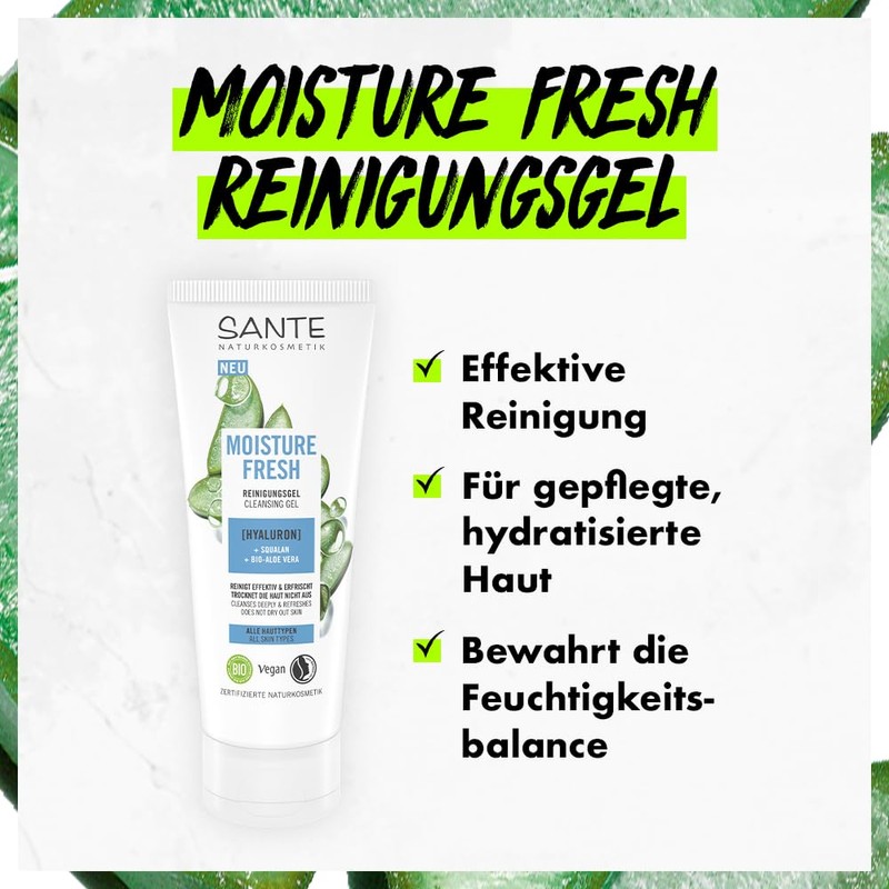 Sante Naturkosmetik Moisture Fresh Cleansing Gel 100ml