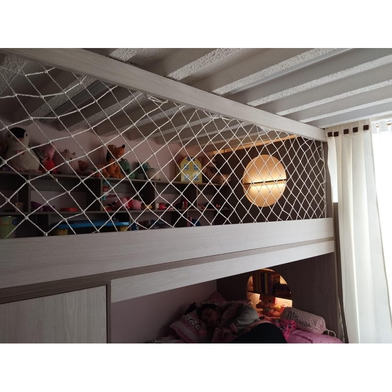Boat or Railing Safety Netting for Lifeline, Bannister, Bunk Beds,