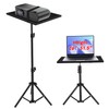 ULTECHNOVO Adjustable Projector Tray Stand Multifunctional Tripod Mount for Projectors