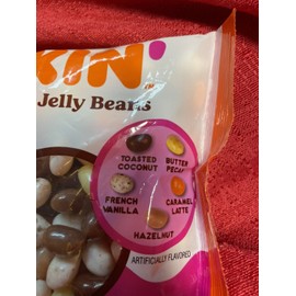 DUNKIN DONUTS 13 oz Iced Coffee Flavored Jelly Beans Easter Latte * BB 12/2022 *