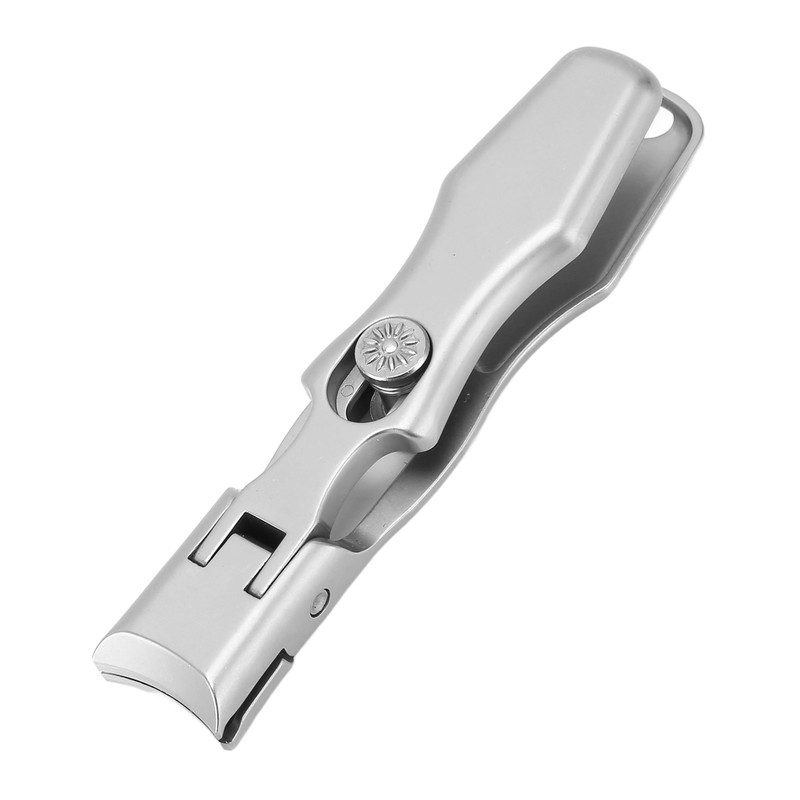 Stainless Steel Nail Clipper Wide Jar Openning Fingernail Toenail Clipper