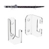 Tissting 2 Pcs Sword Holder Acrylic Horizontal Wall Mount Sword