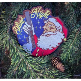 Patriot Patch Co. - Silent Night Santa - Embroidered Patch