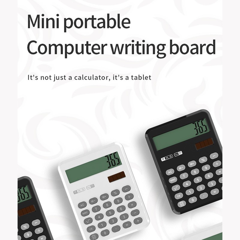 Calculator with Notepad 12 Digits Large Display Support Solar and