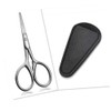 1set Portable Beard Scissors Grooming Shears Round Style for Home