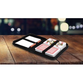 ASS Altenburger 22570064 Rummy Card Game in Faux Leather Case