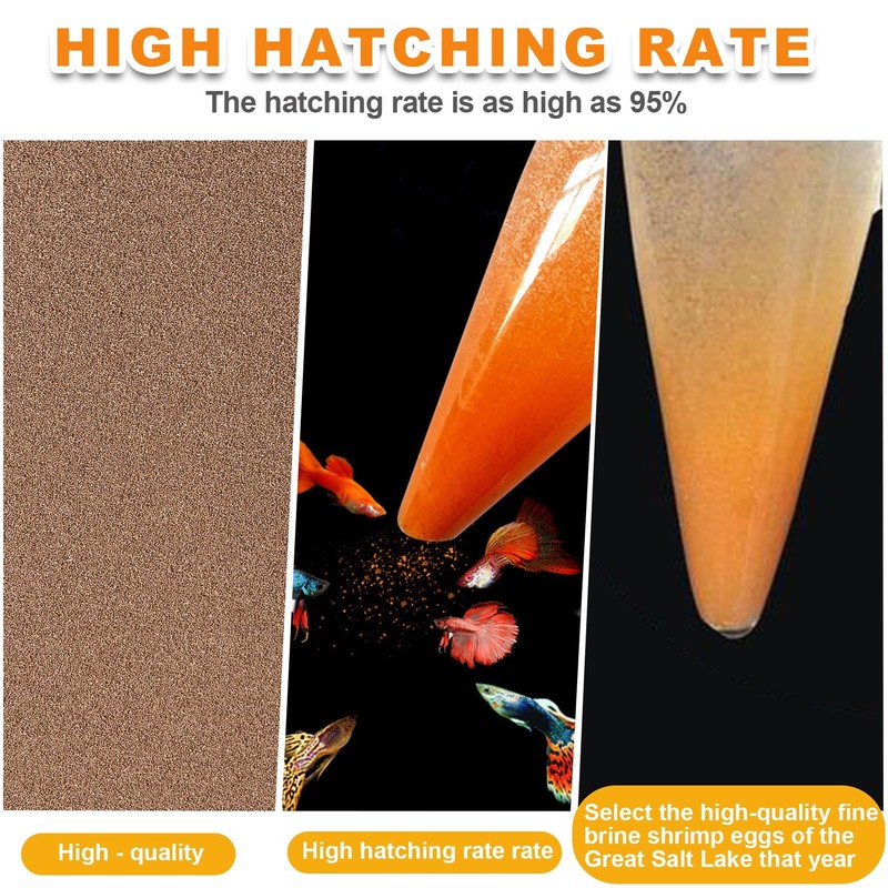 capuca Brine Shrimp Eggs for Aquatic Foods Artemia Cysts of