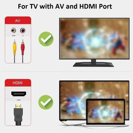 Retro Game Console with 600 Video Games,Classic Mini Game System with Wired Controller,HDMI and AV Output Plug and Play,Retro Toys Gifts Choice for Children and Adults. (Grey)