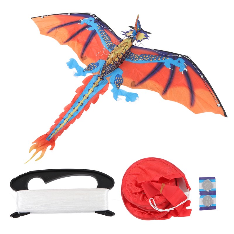 LED Kite Light Up Super Bright Classical Dragon Cartoon Animal