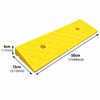 Threshold Ramp for Smooth Access – Non-Slip Plastic Transition Ramp