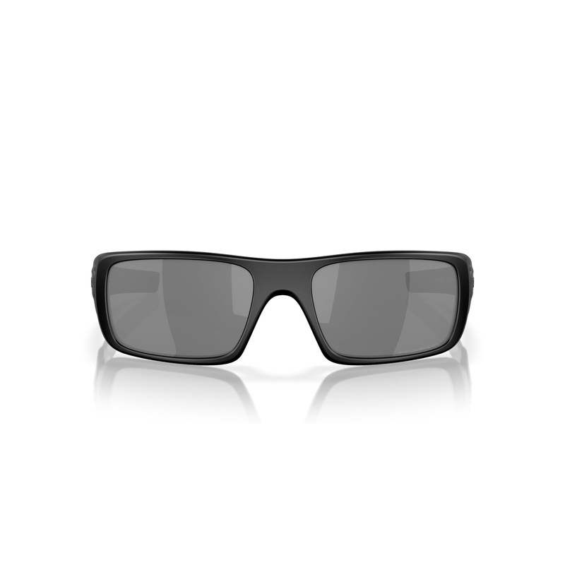 Oakley Men's OO9239 Crankshaft Rectangular Sunglasses, Matte Black/Black Iridium Polarized,