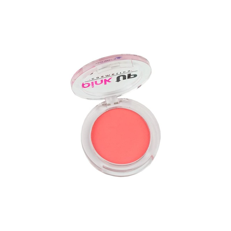 PINK UP, Blush, Rubor En Polvo compacto, Alta Pigmentación, Larga