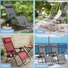 IPENP Zero Gravity Chair Foot Rest, Footrest Cushion for Anti