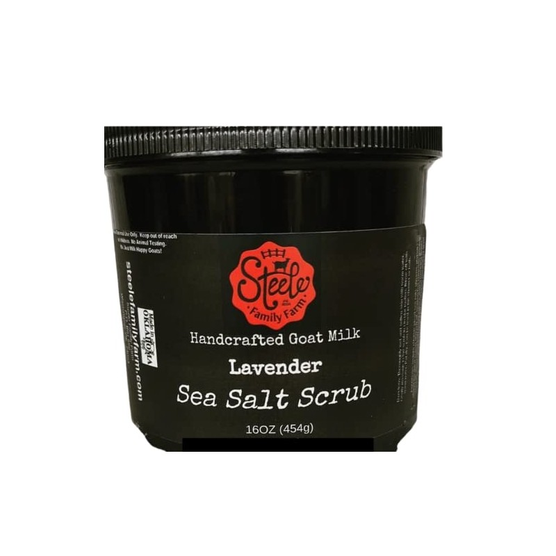 Sea Salt Scrub (Goatmeal Honey)